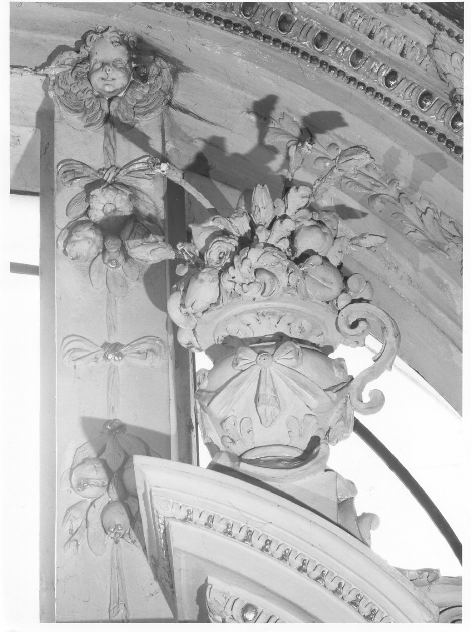 decorazione plastica, elemento d'insieme di Casella Alessandro (sec. XVII)