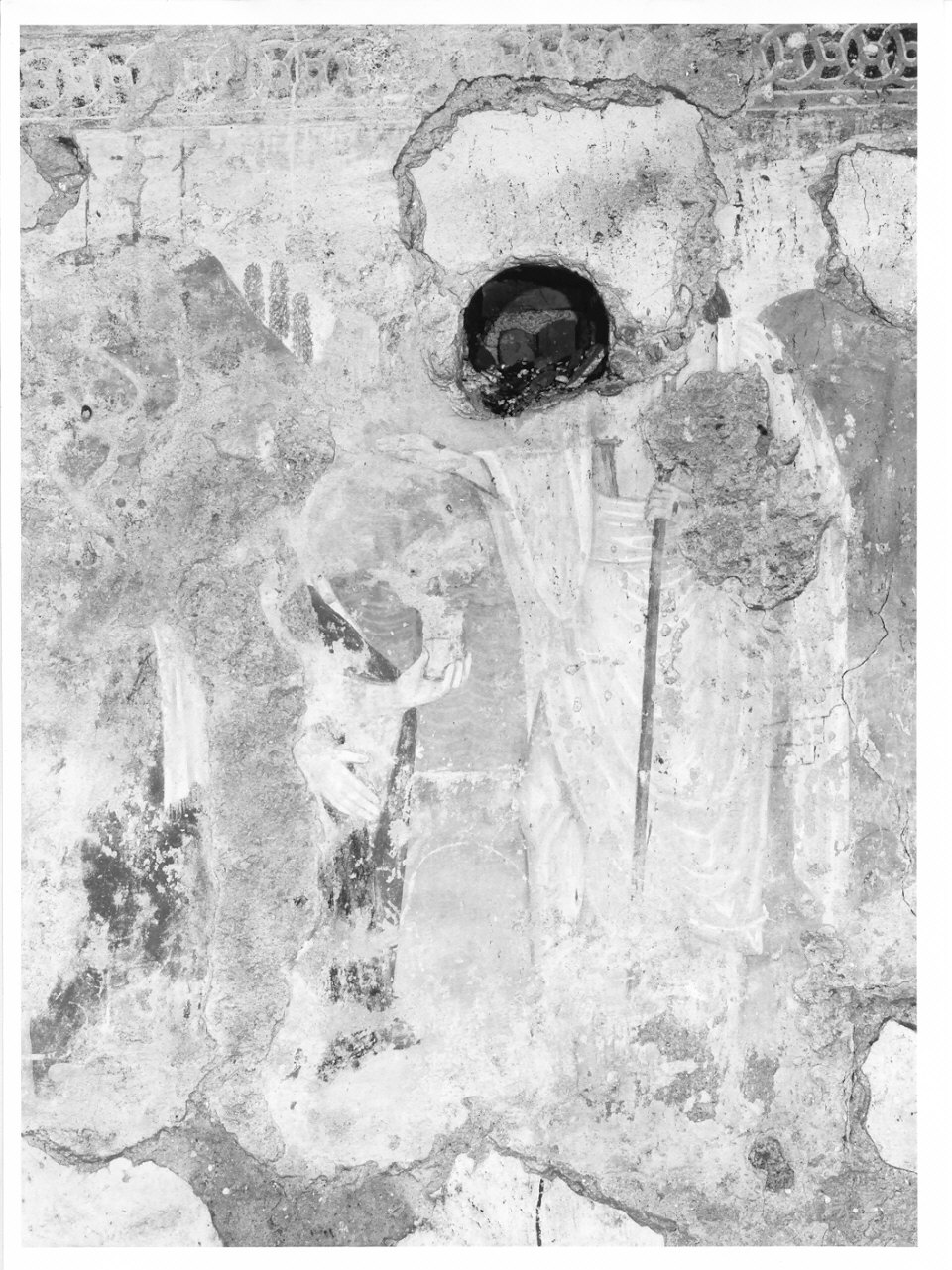 apparizione di Cristo risorto a Santa Maria Maddalena (dipinto, elemento d'insieme) - ambito lombardo (prima metà sec. XVI)