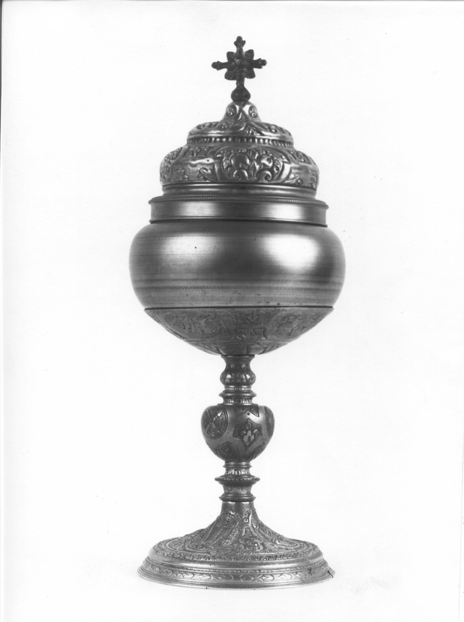 pisside, opera isolata - bottega italiana (fine sec. XVI)