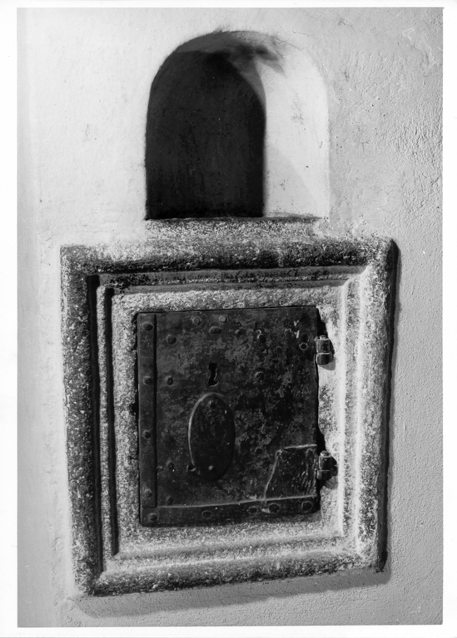 bussolotto per elemosine, opera isolata - ambito valtellinese (sec. XVII)