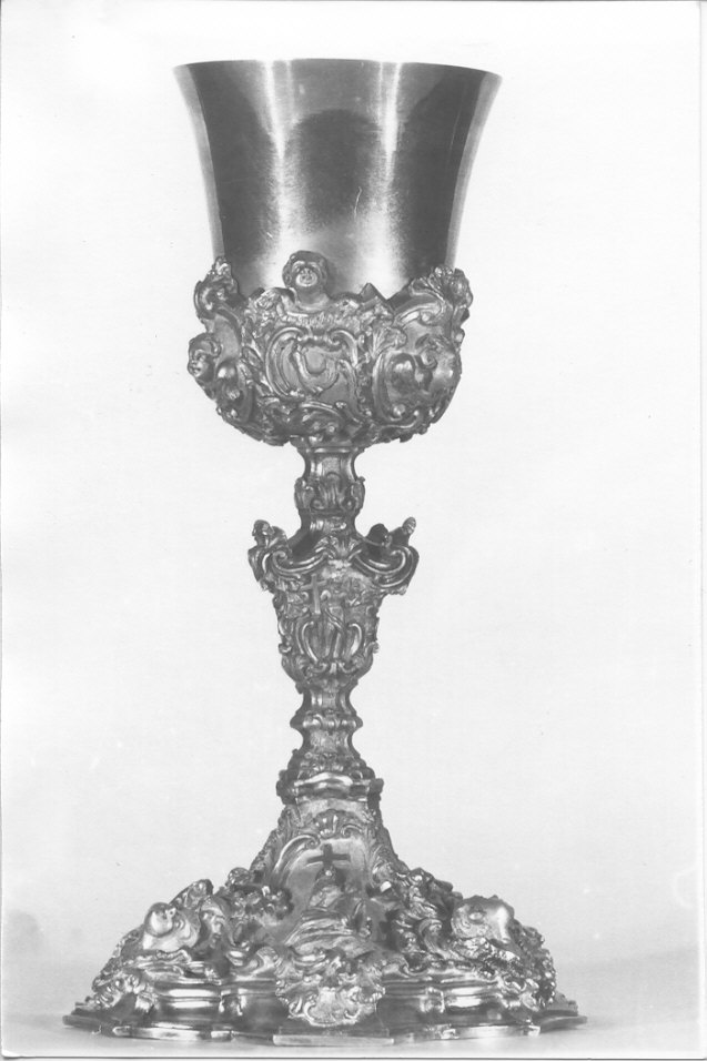 calice, insieme - bottega napoletana (metà sec. XVIII)