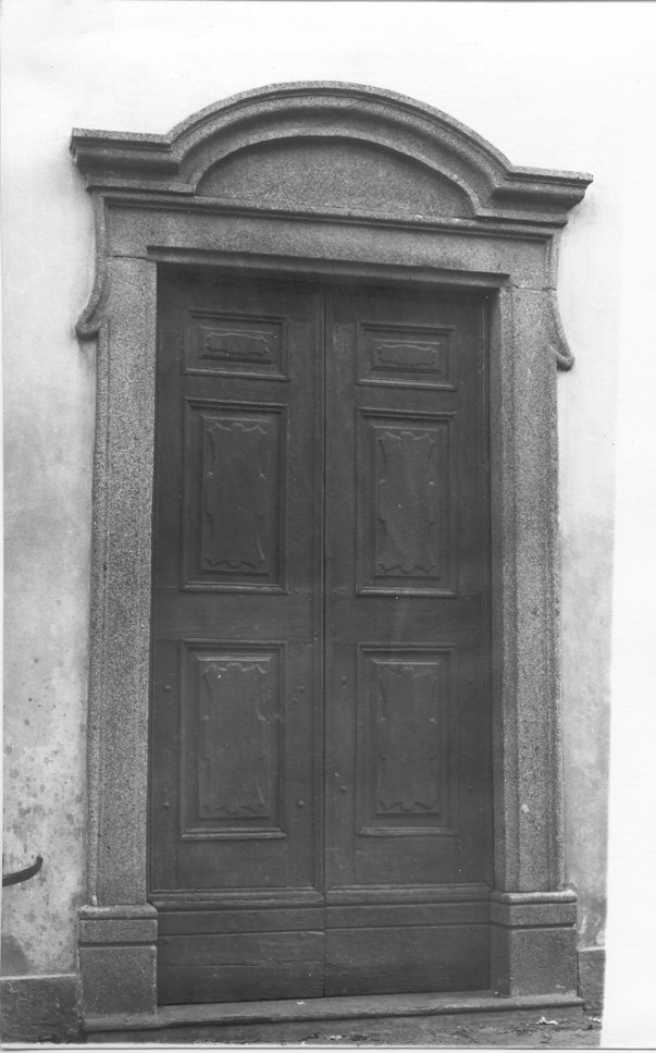 portale, opera isolata - ambito valtellinese (sec. XVIII)