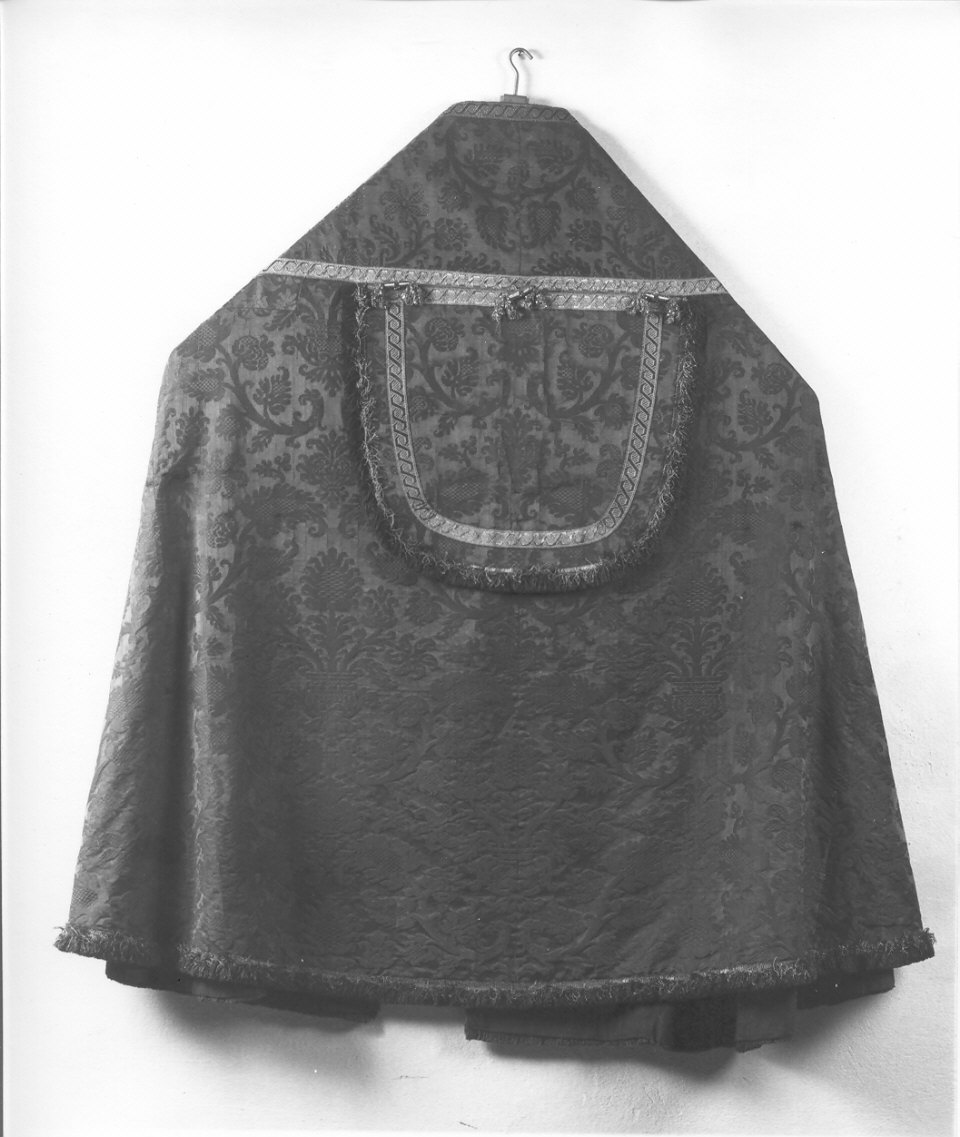 piviale, opera isolata - manifattura italiana (sec. XIX)