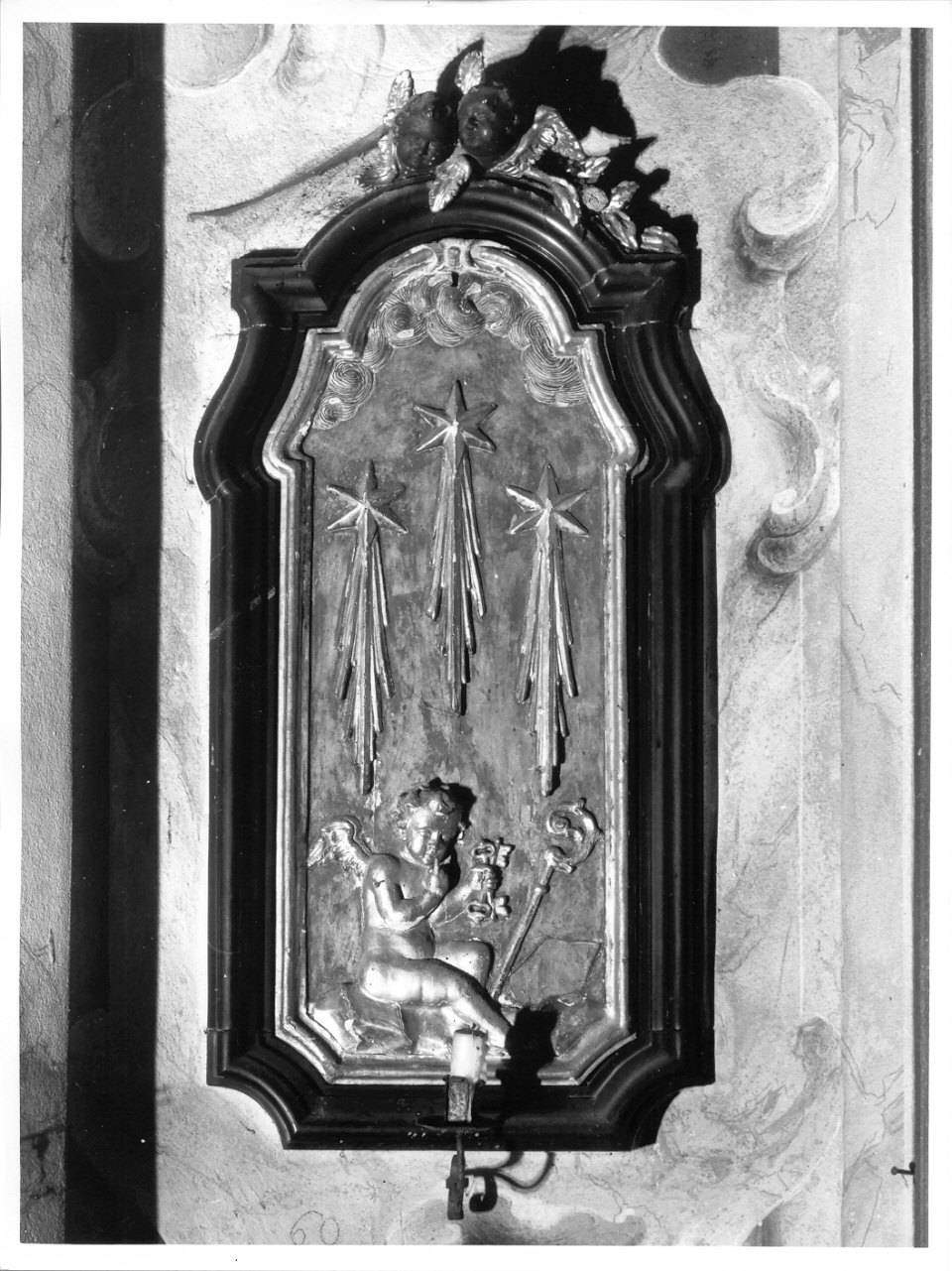 sportello di reliquiario, serie - ambito lombardo (seconda metà sec. XVIII)