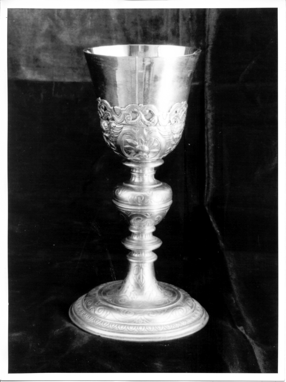 calice, opera isolata - bottega lombarda (ultimo quarto sec. XVII)