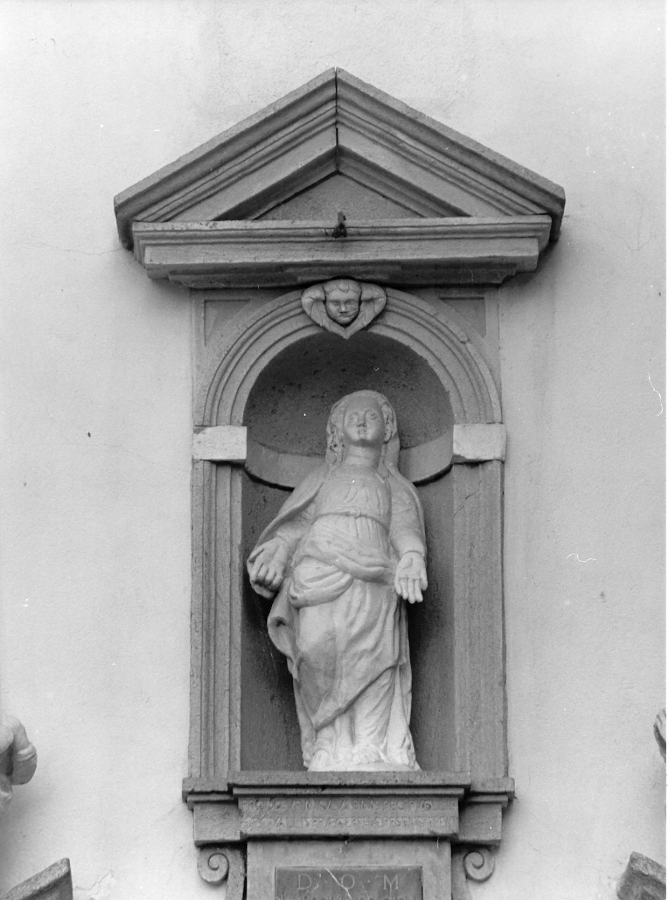 Madonna (statua, elemento d'insieme) - ambito della Val Chiavenna (sec. XVII)
