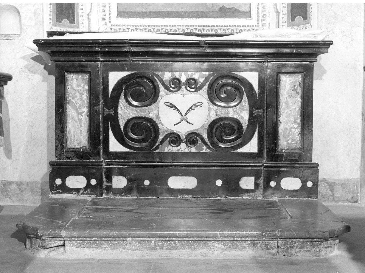 altare, opera isolata - ambito lombardo (sec. XVII)