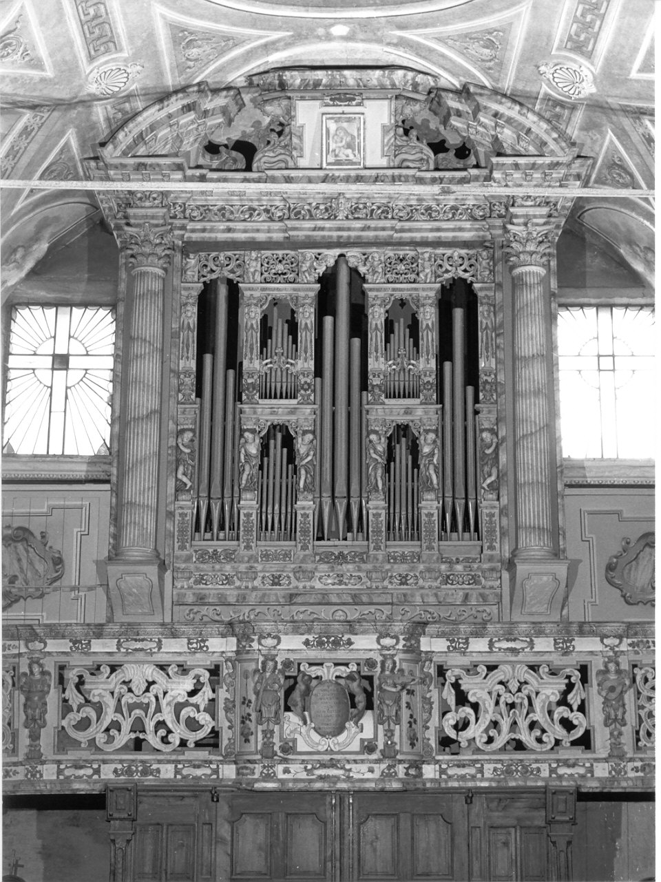 organo, elemento d'insieme di Sgritta Egidio (sec. XIX)