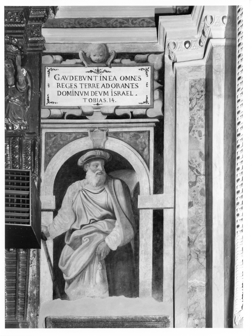 Tobia (dipinto, elemento d'insieme) di Conconi Turildo (sec. XVII)