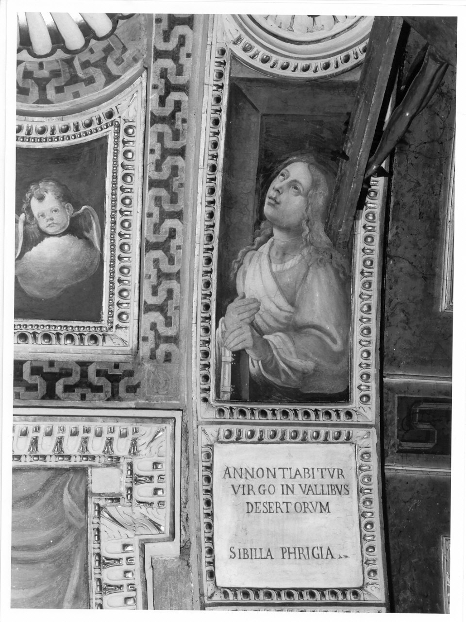 Sibilla Frigia (dipinto, elemento d'insieme) di Conconi Turildo (sec. XVII)