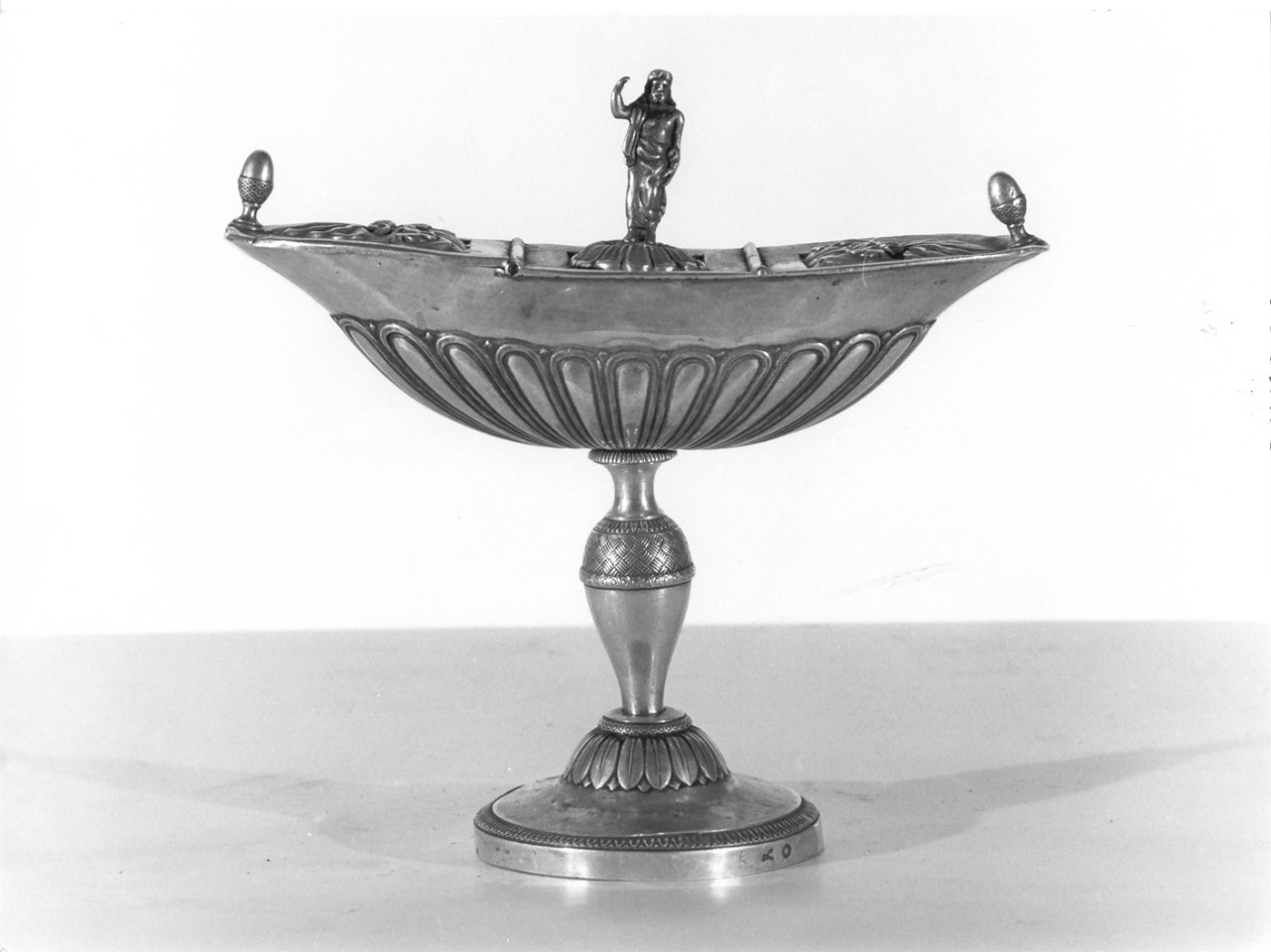 navicella portaincenso, opera isolata - bottega milanese (sec. XVIII)