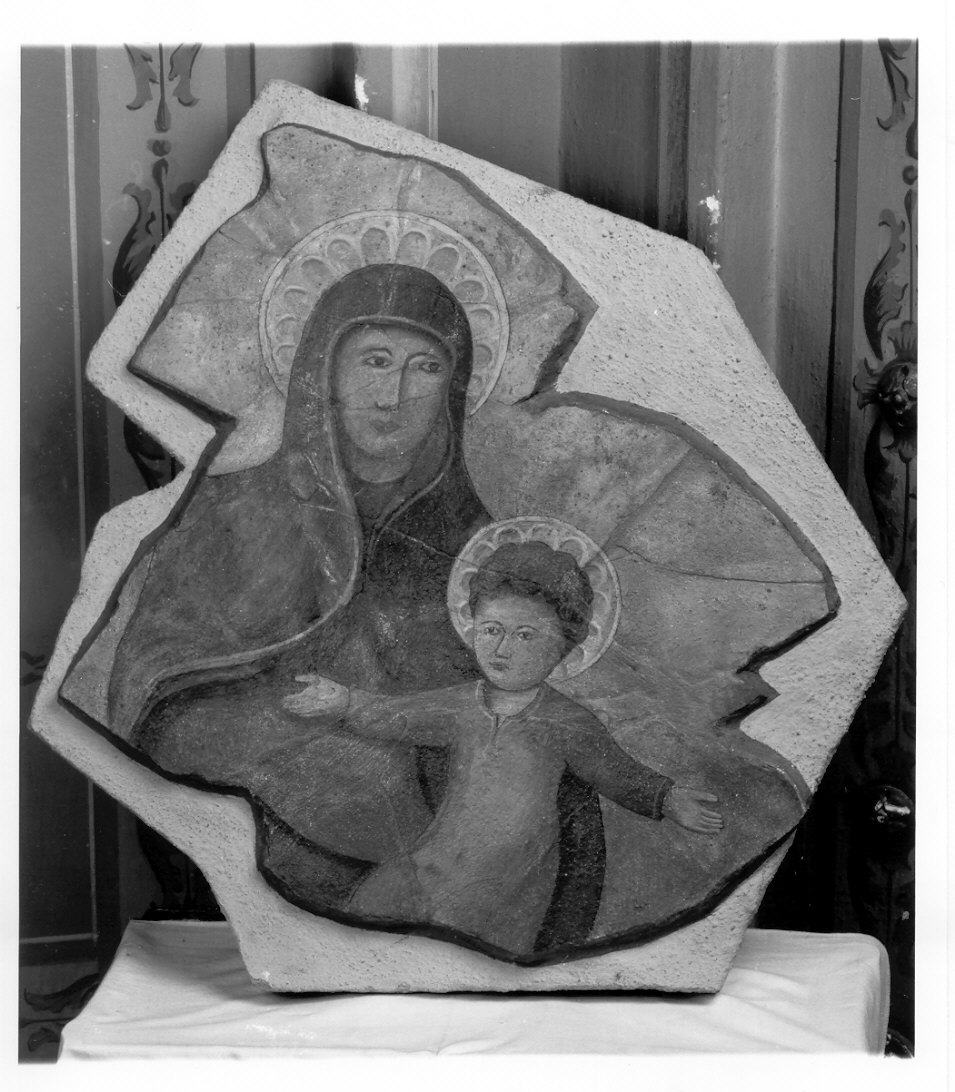 dipinto, frammento - ambito della Val Chiavenna (sec. XIX)