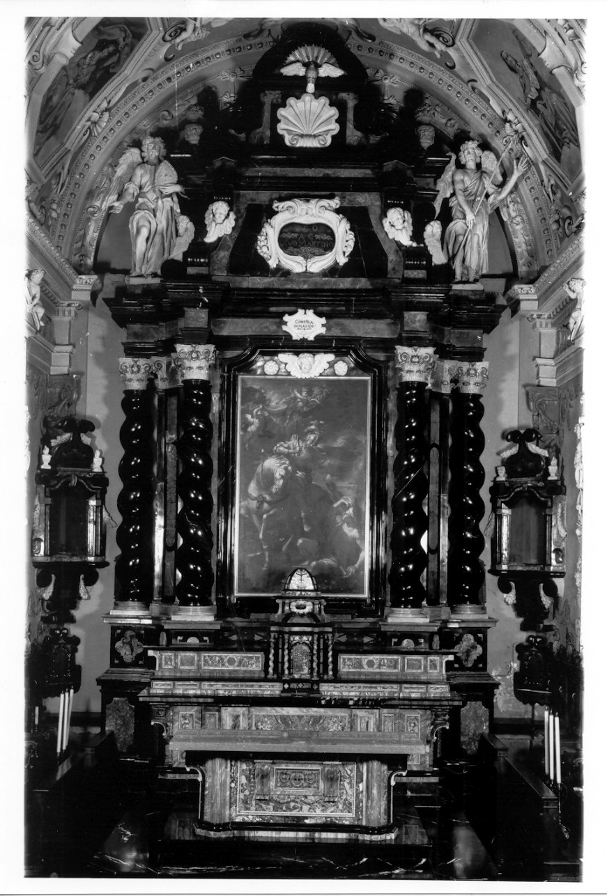 San Martino (altare maggiore, opera isolata) - ambito lariano (sec. XVII, sec. XVIII)