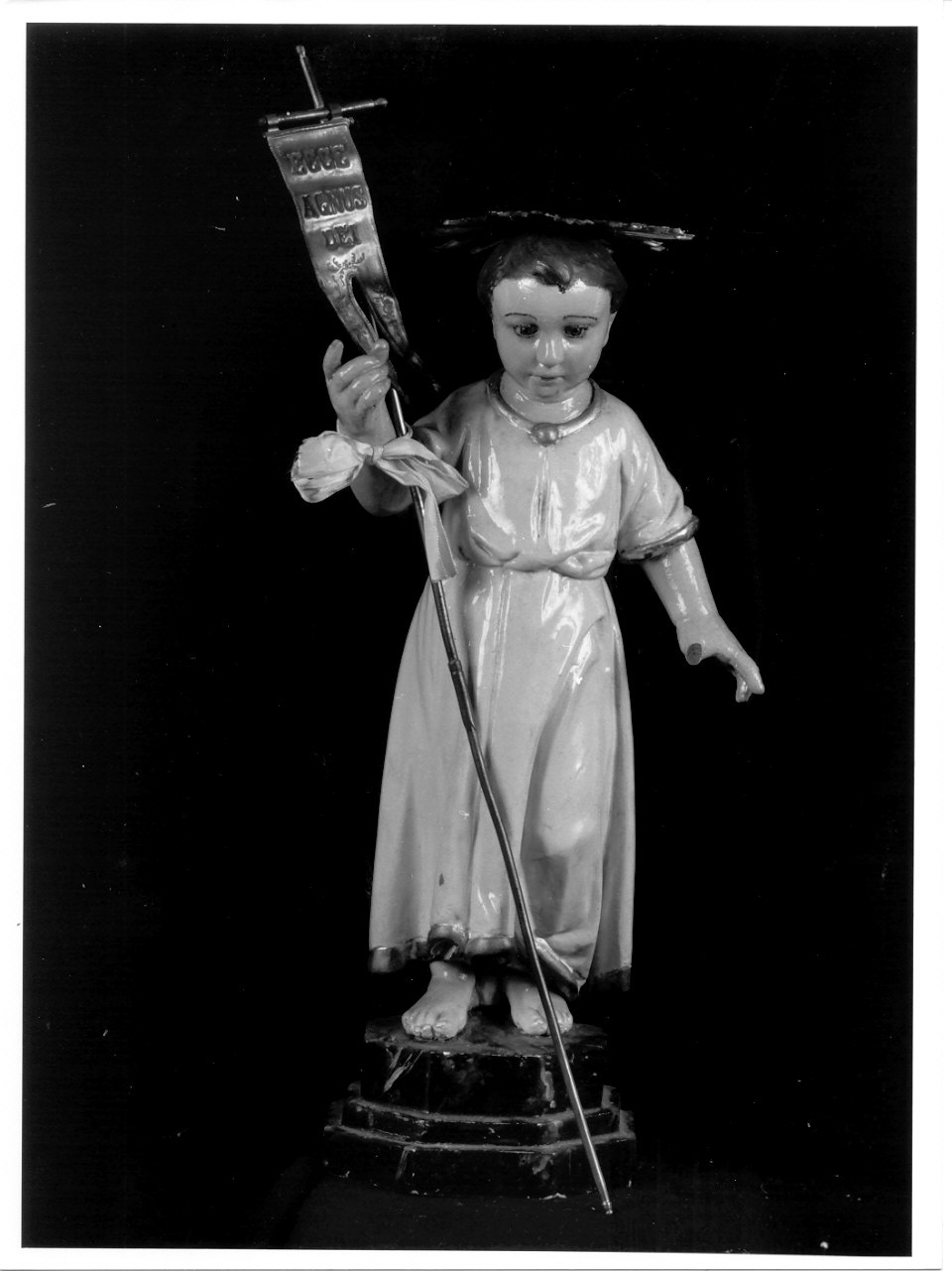 Gesù Bambino (statuetta, opera isolata) - ambito lombardo (sec. XIX)