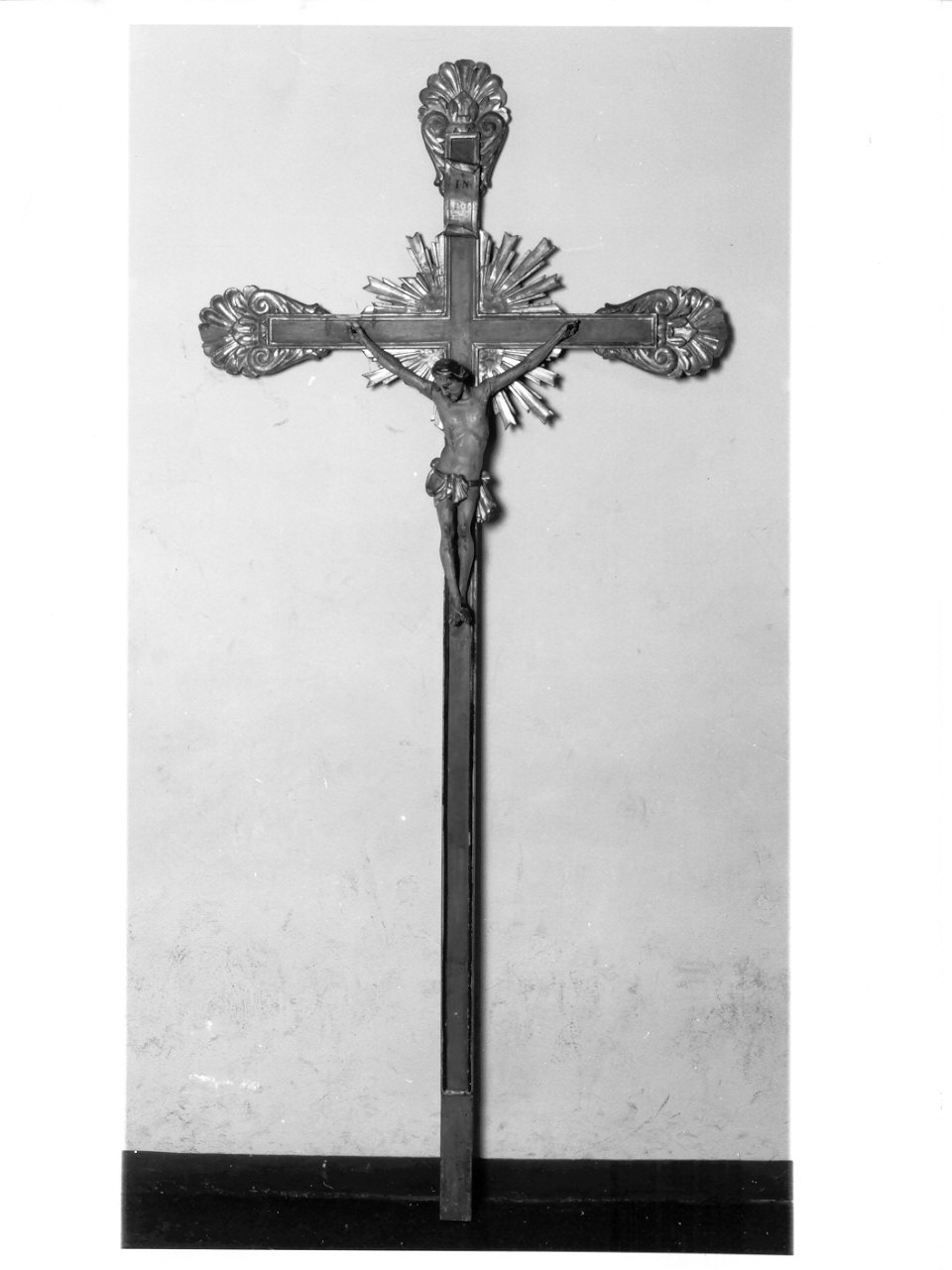 croce processionale, opera isolata - ambito lombardo (sec. XIX)