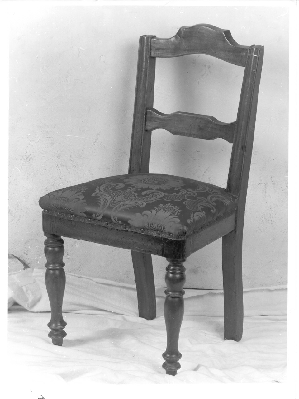 sedia, opera isolata - ambito lombardo (metà sec. XIX)