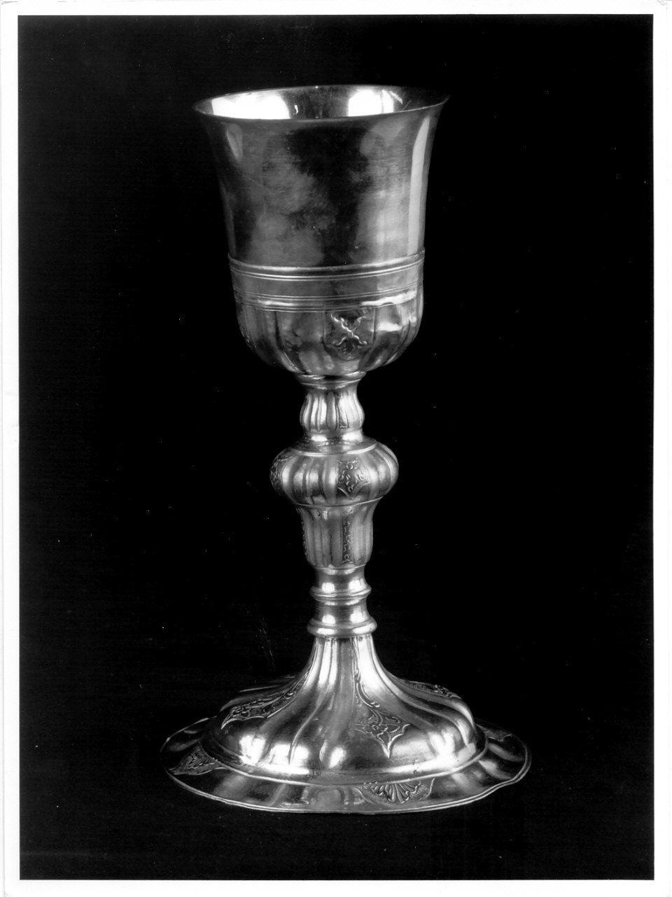 calice, opera isolata - bottega lombarda (metà sec. XVIII)