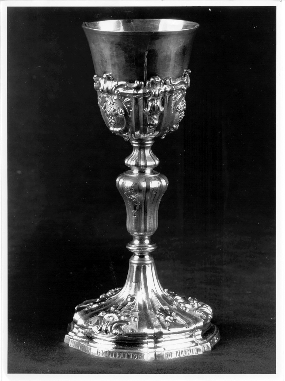 calice, opera isolata - ambito napoletano (metà sec. XVIII)