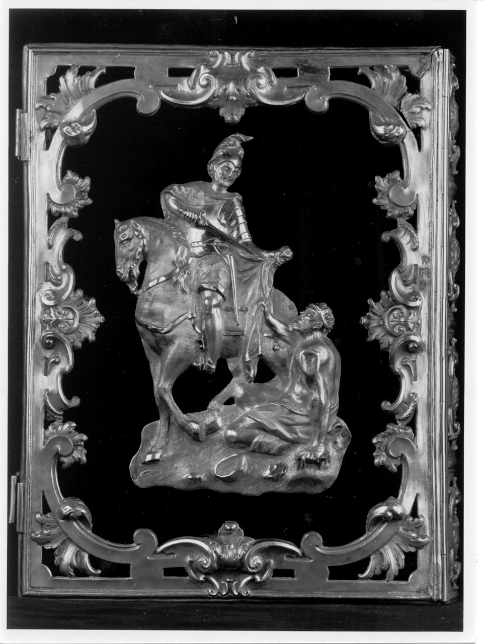 coperta di libro liturgico, opera isolata - ambito napoletano (sec. XVIII)