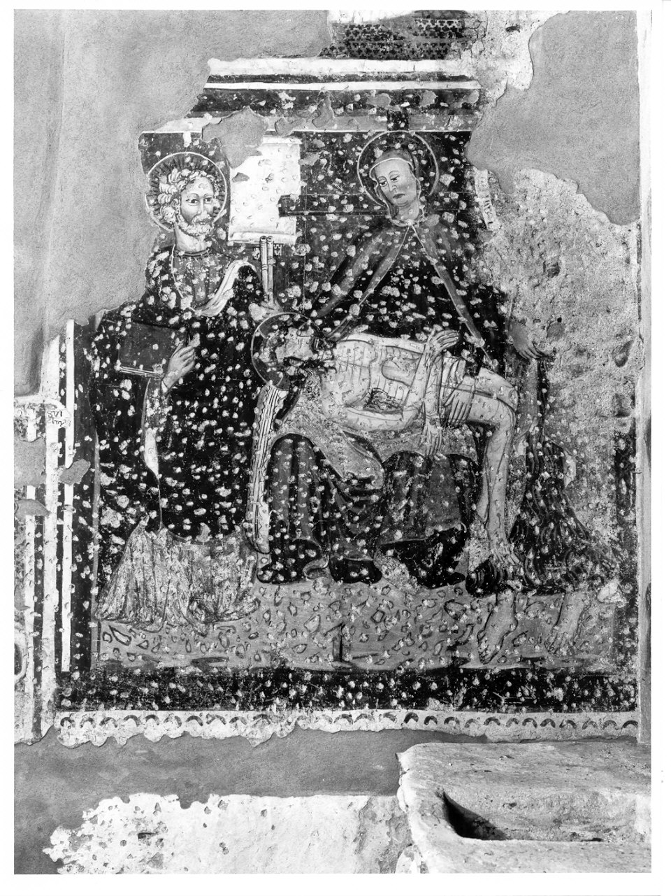 compianto sul Cristo morto (dipinto, opera isolata) - ambito lombardo (inizio sec. XVI)