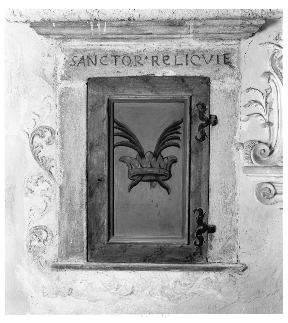 tabernacolo-reliquiario, opera isolata - ambito valtellinese (prima metà sec. XVIII)