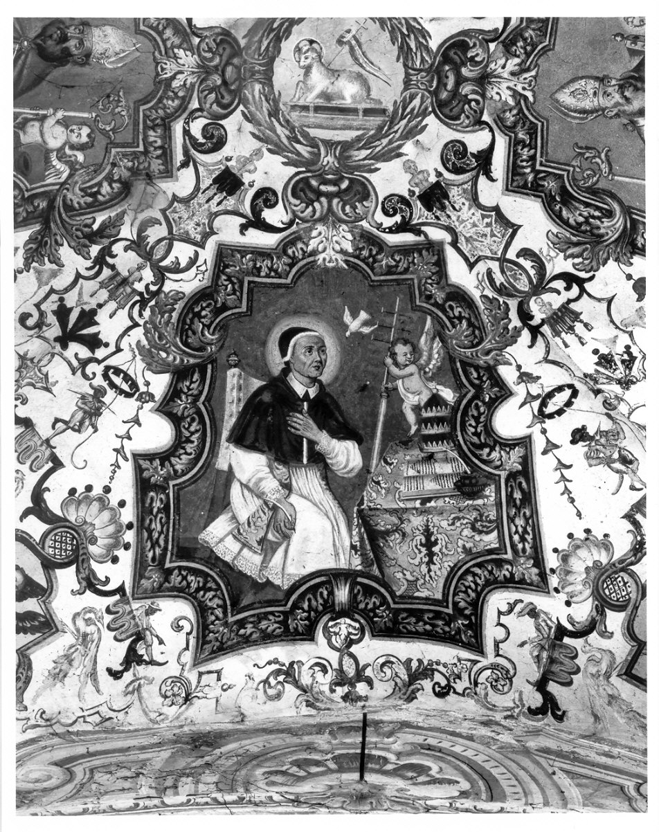 San Gregorio Magno (dipinto, elemento d'insieme) - ambito lombardo (sec. XVIII)