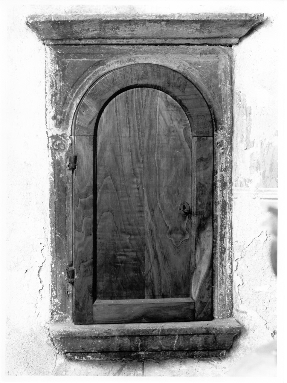 mostra di nicchia, opera isolata - ambito valtellinese (sec. XVII)