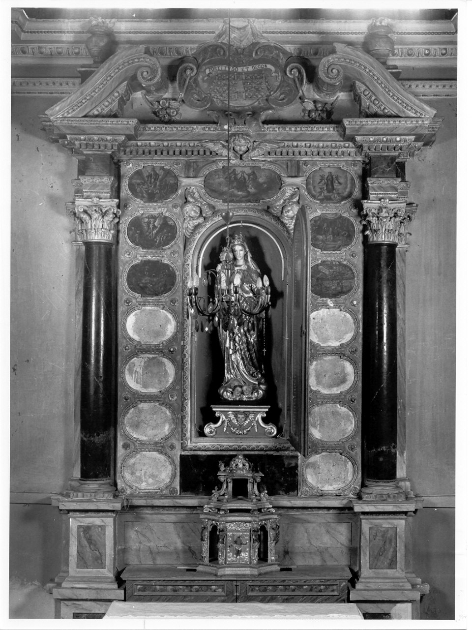 altare, complesso decorativo - ambito lombardo (inizio sec. XVII)