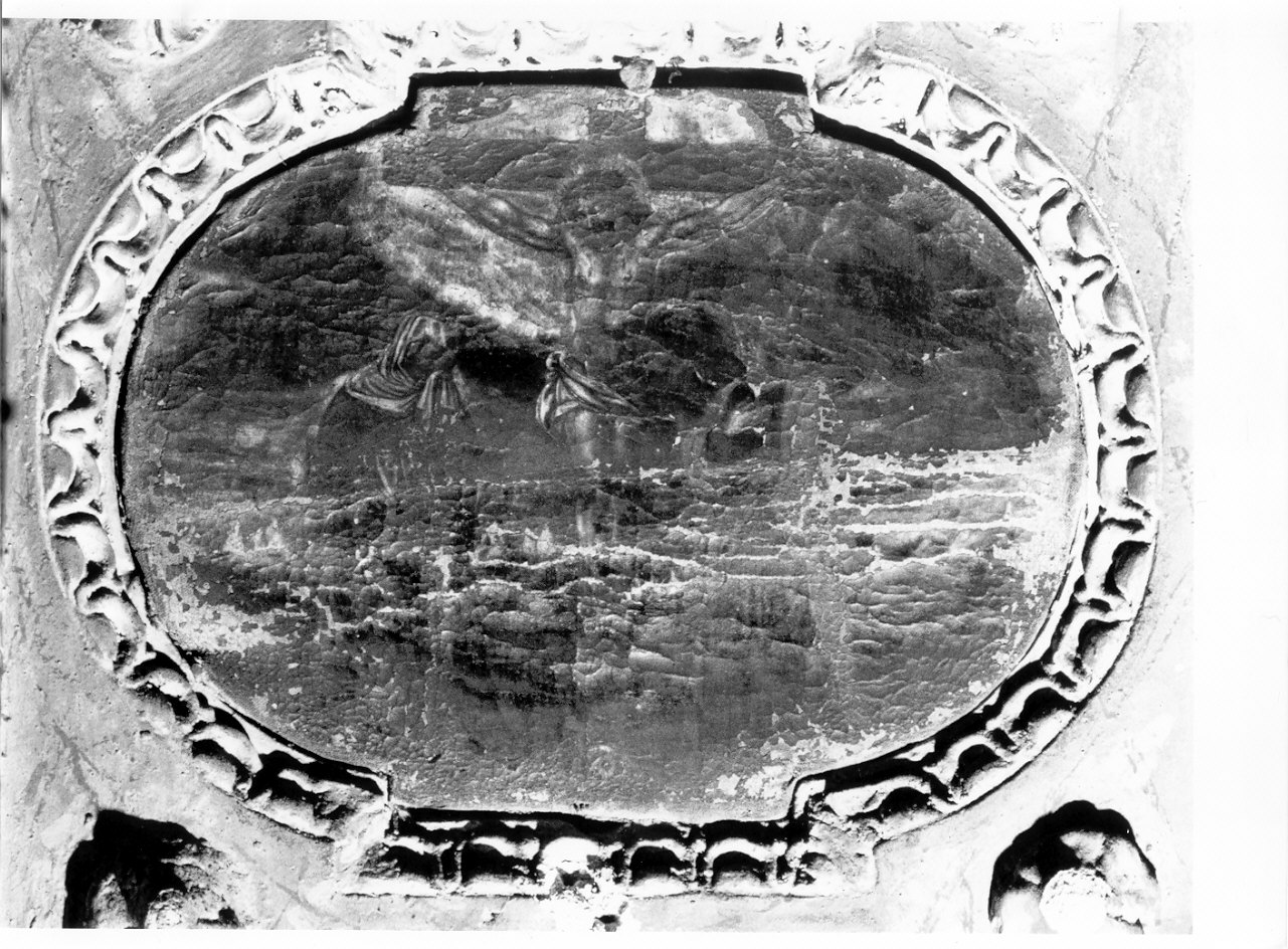 crocifissione di Cristo (dipinto, elemento d'insieme) - ambito lombardo (primo quarto sec. XVII)