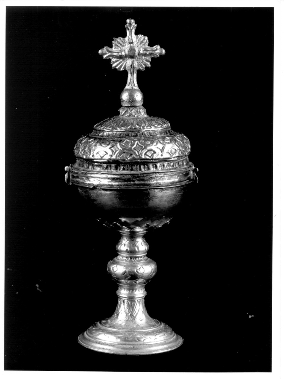 pisside da viatico, opera isolata - bottega lombarda (sec. XVII)