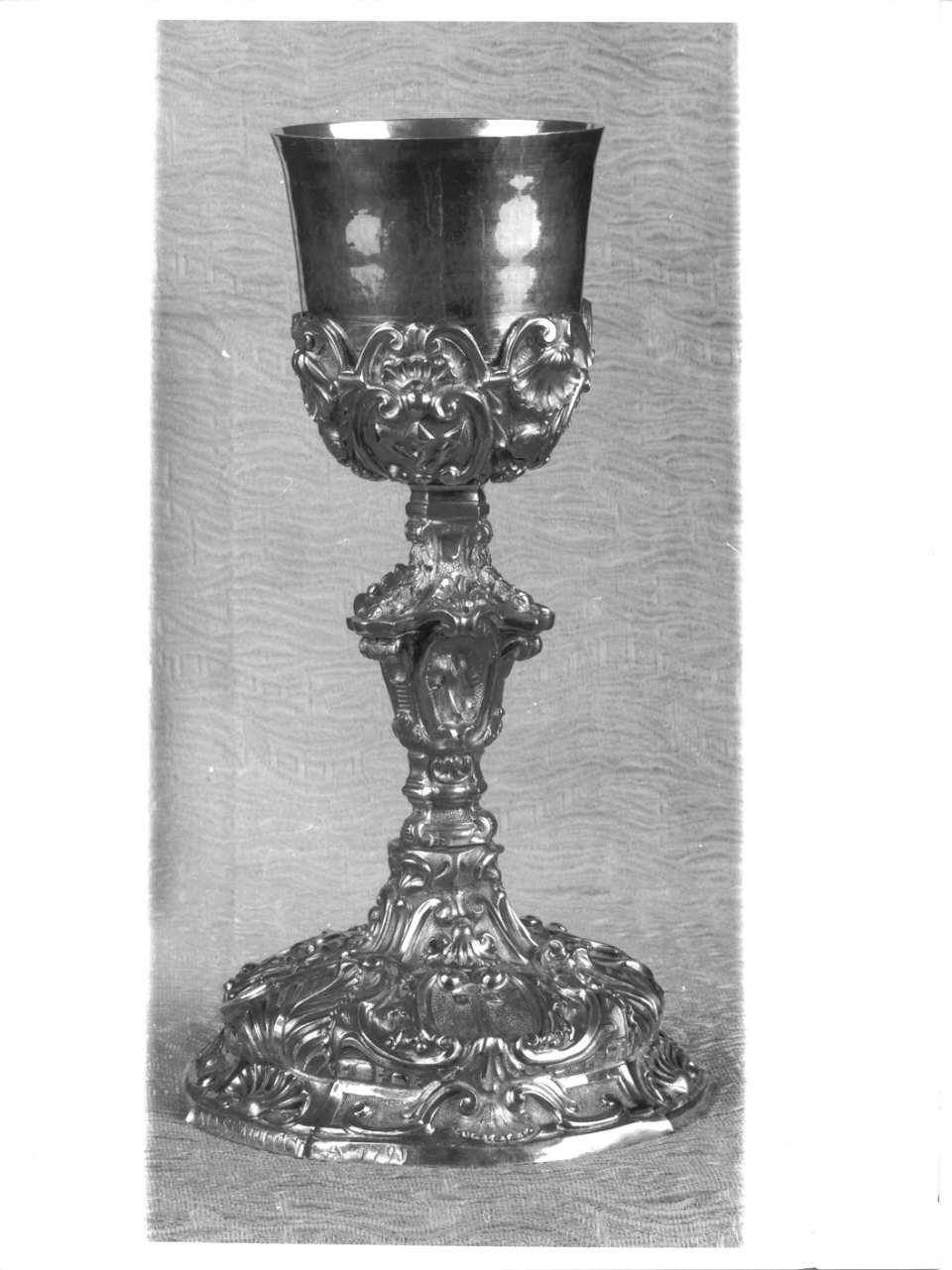 calice, opera isolata - bottega romana (sec. XVIII)