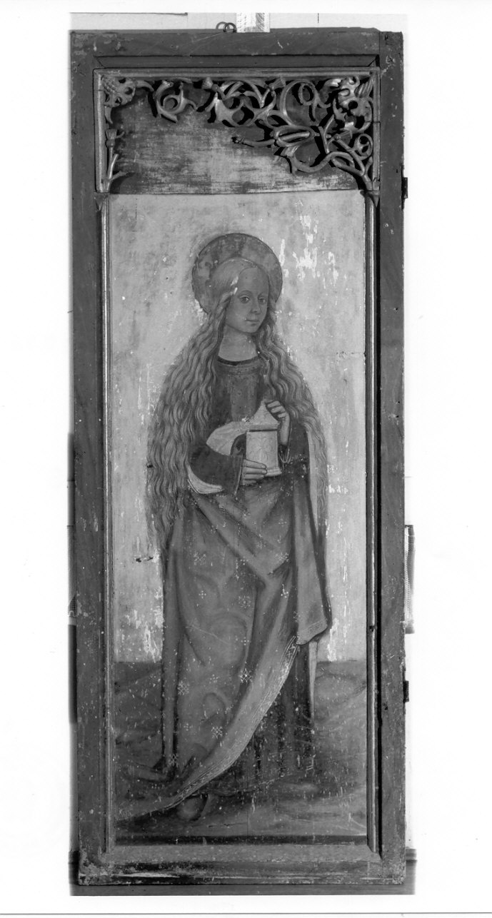 Santa Maria Maddalena (anta di polittico, elemento d'insieme) - ambito tedesco (fine sec. XV)