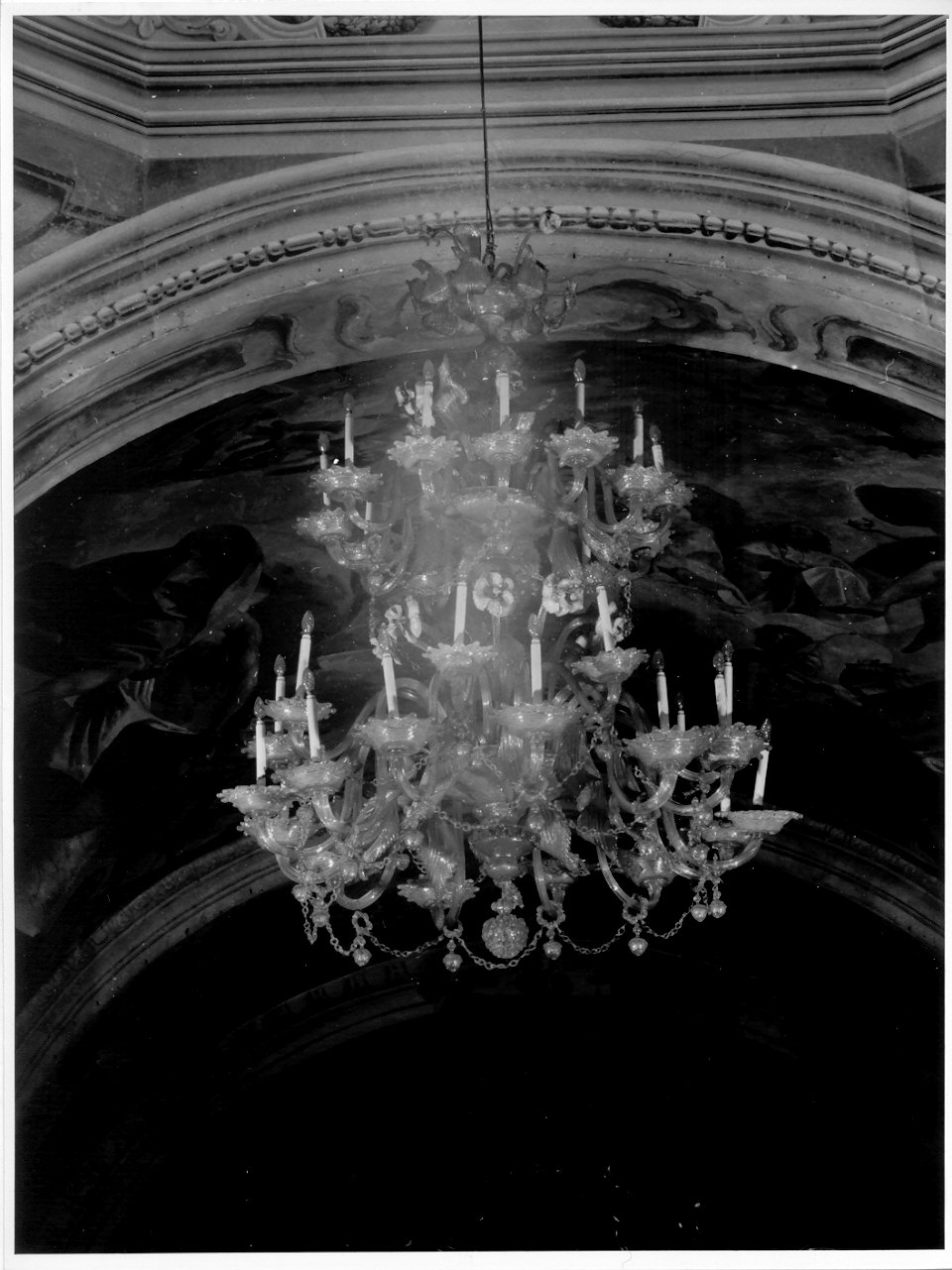 lampadario - a bracci, opera isolata - ambito veneziano (sec. XVIII)