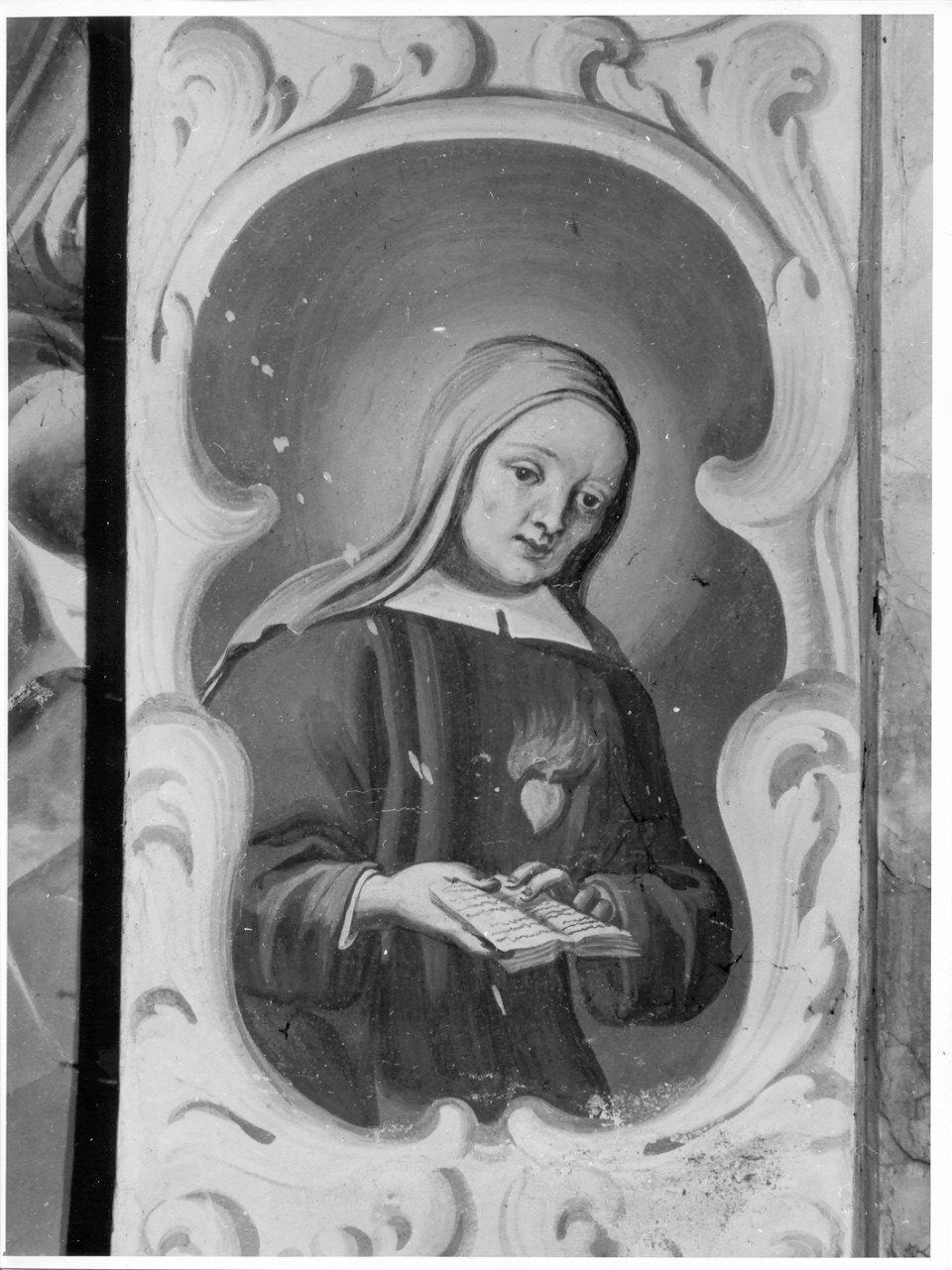 Santa (dipinto, elemento d'insieme) di Bianchi Pietro detto Bustino (attribuito) (inizio sec. XVIII)
