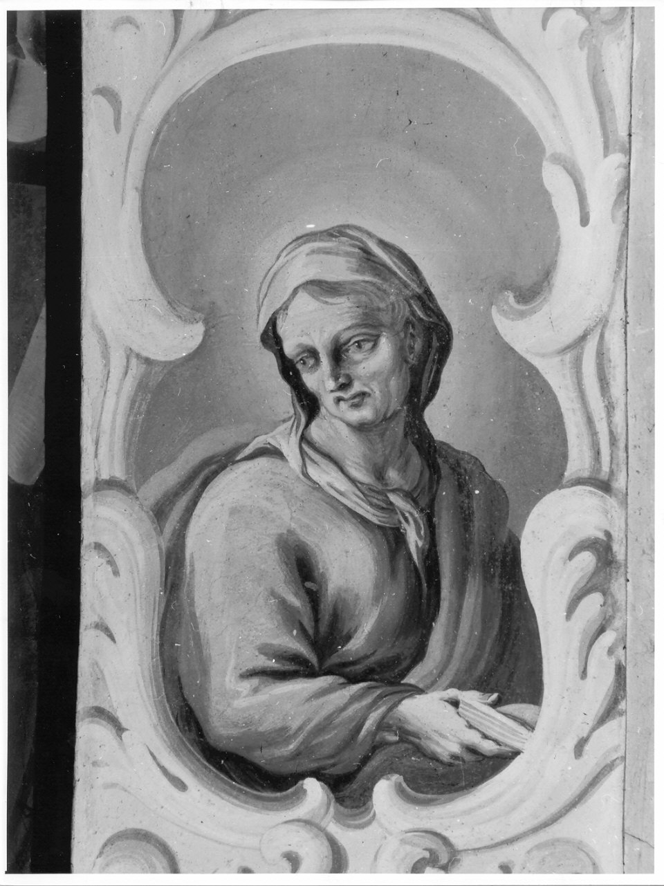 Santa (dipinto, elemento d'insieme) di Bianchi Pietro detto Bustino (attribuito) (inizio sec. XVIII)