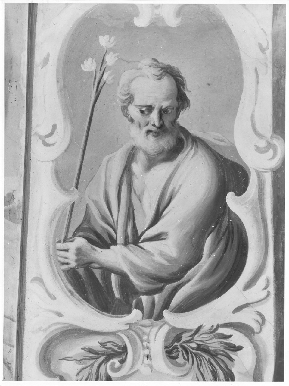 San Giuseppe (dipinto, elemento d'insieme) di Bianchi Pietro detto Bustino (attribuito) (inizio sec. XVIII)