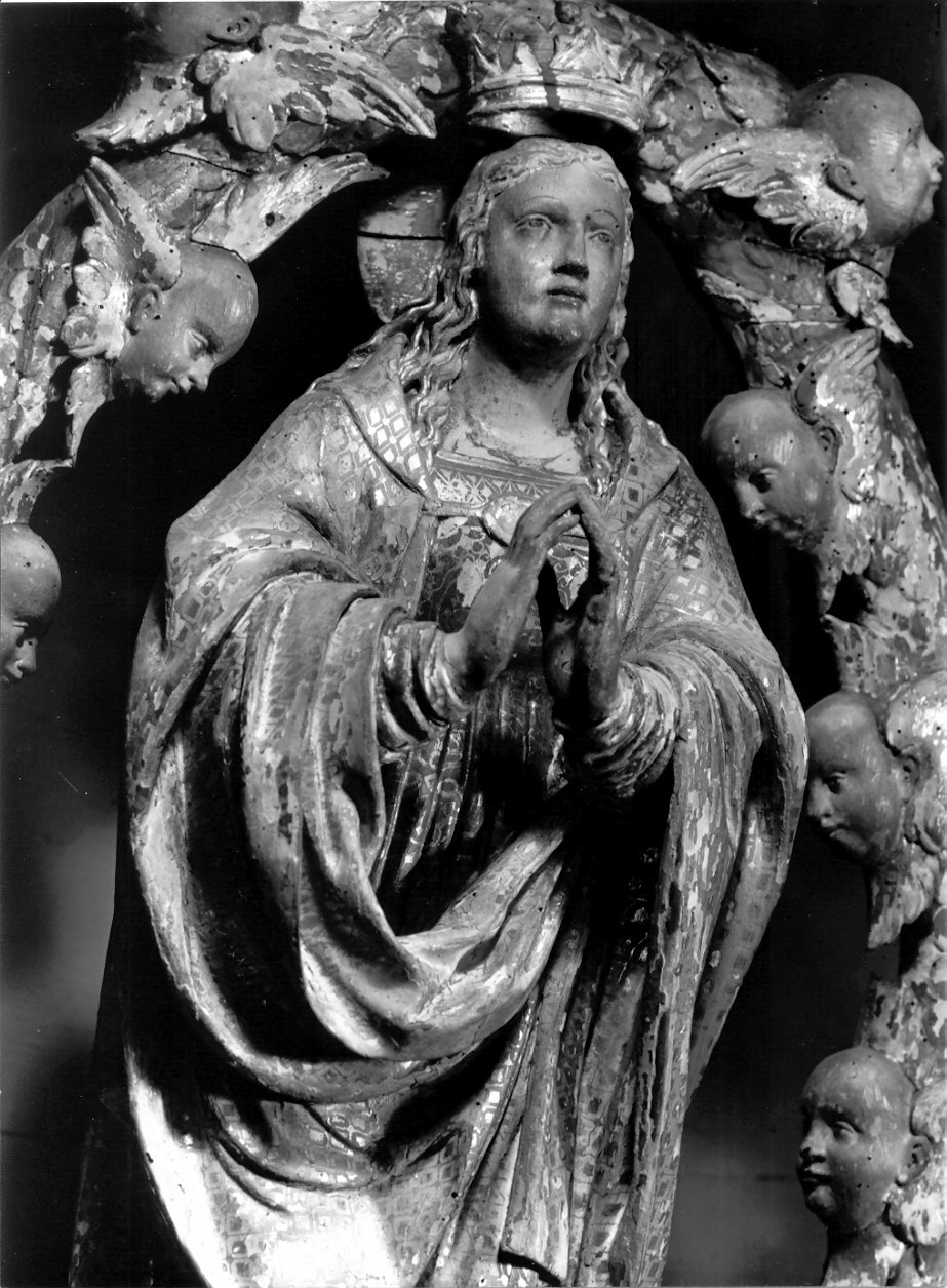 Madonna Assunta (statua, elemento d'insieme) di Del Maino Giovanni Angelo, Ferrari Gaudenzio, Stella Fermo detto Fermo da Caravaggio (sec. XVI)