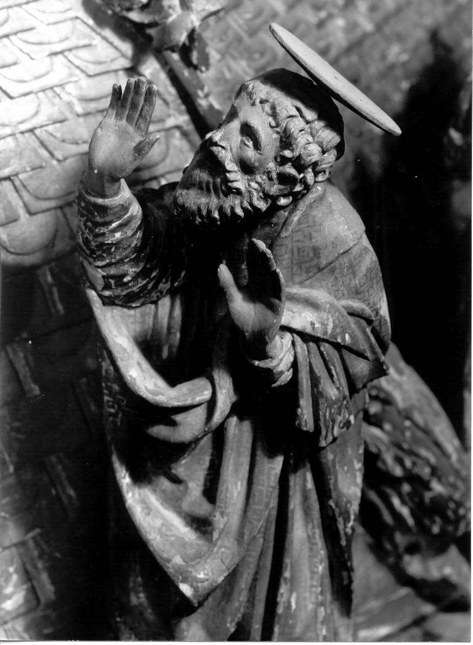 apostolo (statua, elemento d'insieme) di Del Maino Giovanni Angelo, Ferrari Gaudenzio, Stella Fermo detto Fermo da Caravaggio (sec. XVI)