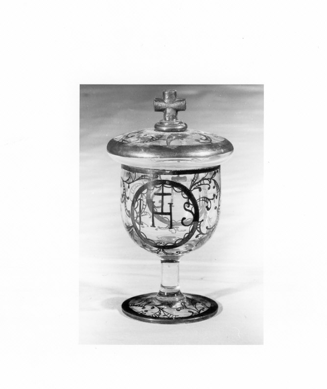 vasetto per l'olio degli infermi, opera isolata - ambito lombardo (sec. XIX)