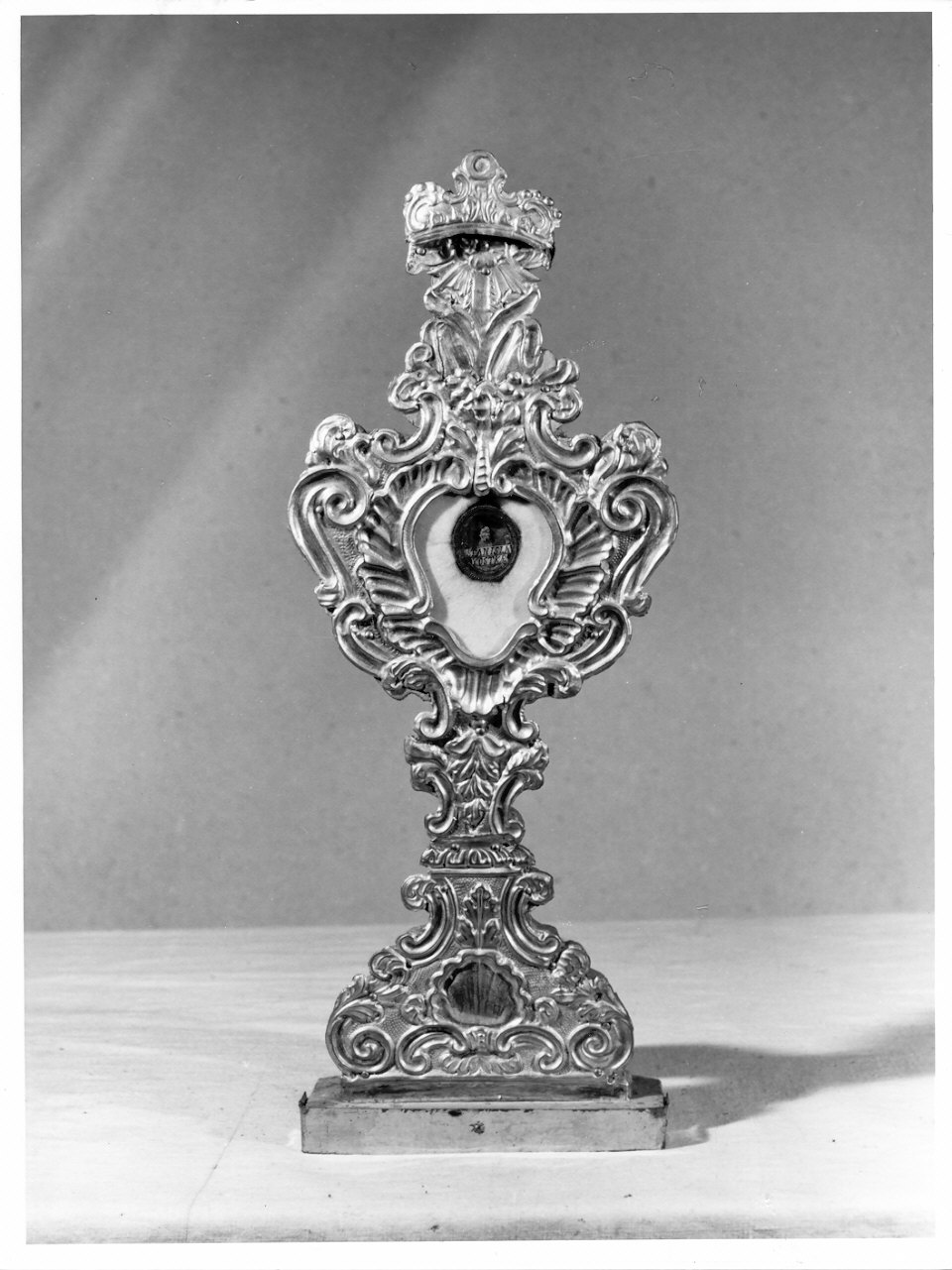 reliquiario - a ostensorio, opera isolata - ambito lombardo (sec. XVIII)