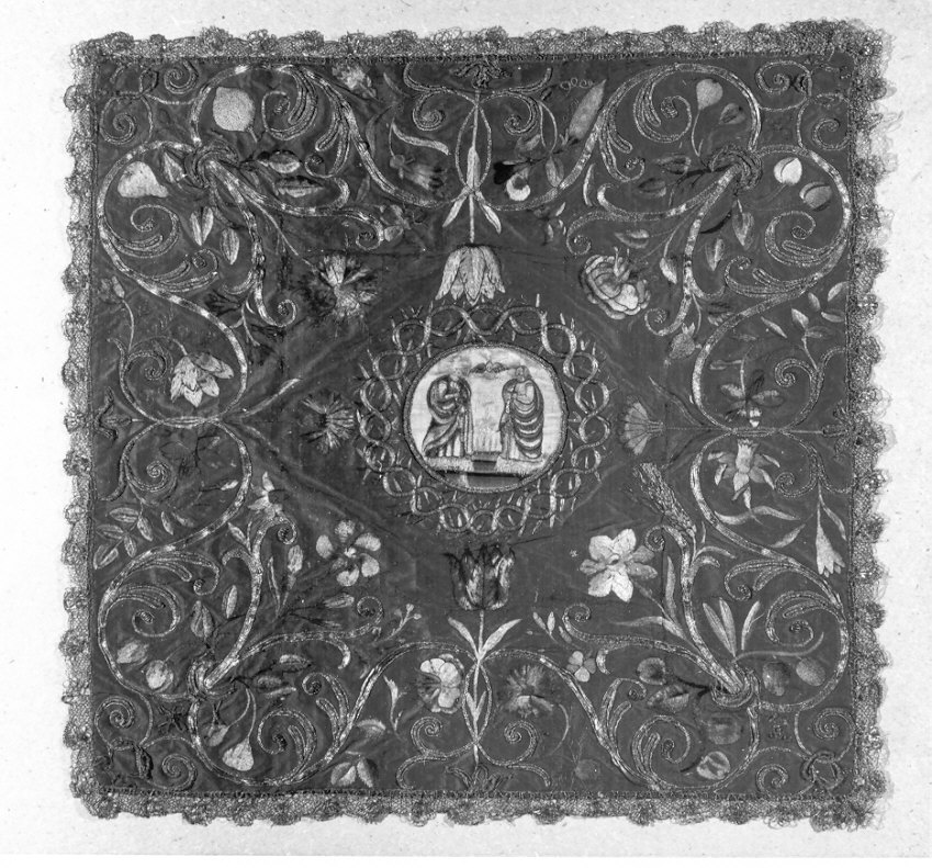 velo di calice, opera isolata - manifattura italiana (sec. XVIII)