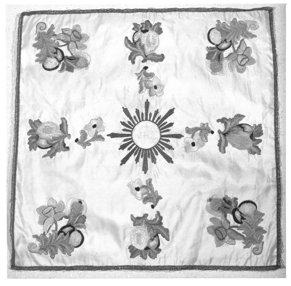 velo di calice, opera isolata - manifattura italiana (sec. XIX)