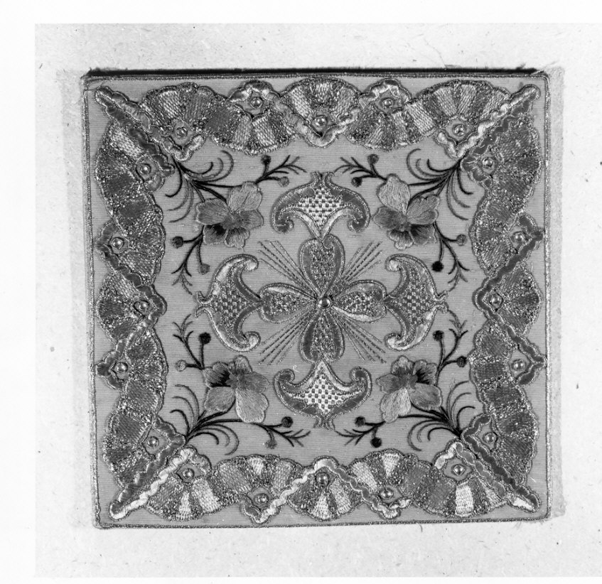 borsa del corporale, opera isolata - manifattura italiana (sec. XIX)