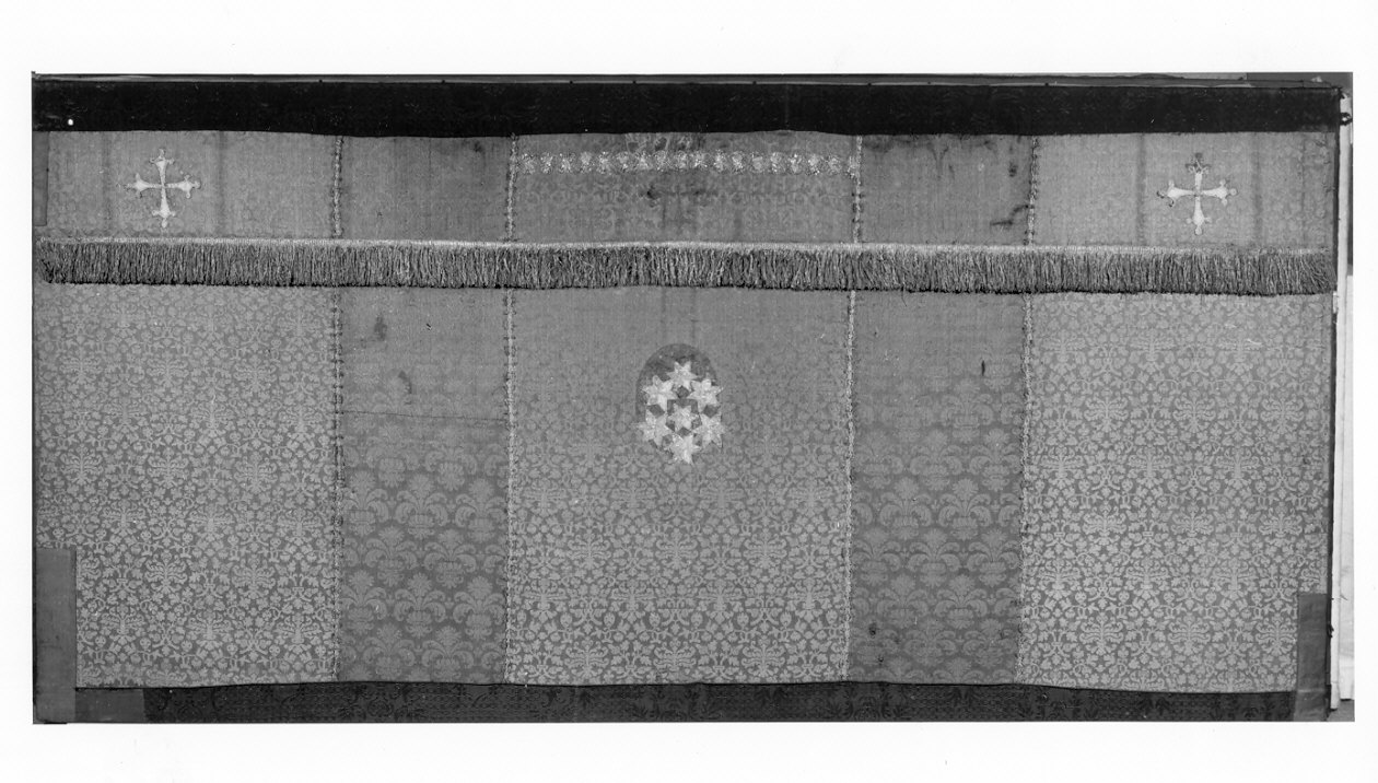 paliotto - a pannello piano, opera isolata - manifattura italiana (primo quarto sec. XVII)