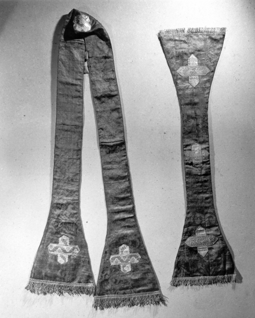 stola, insieme - manifattura italiana (sec. XVII)