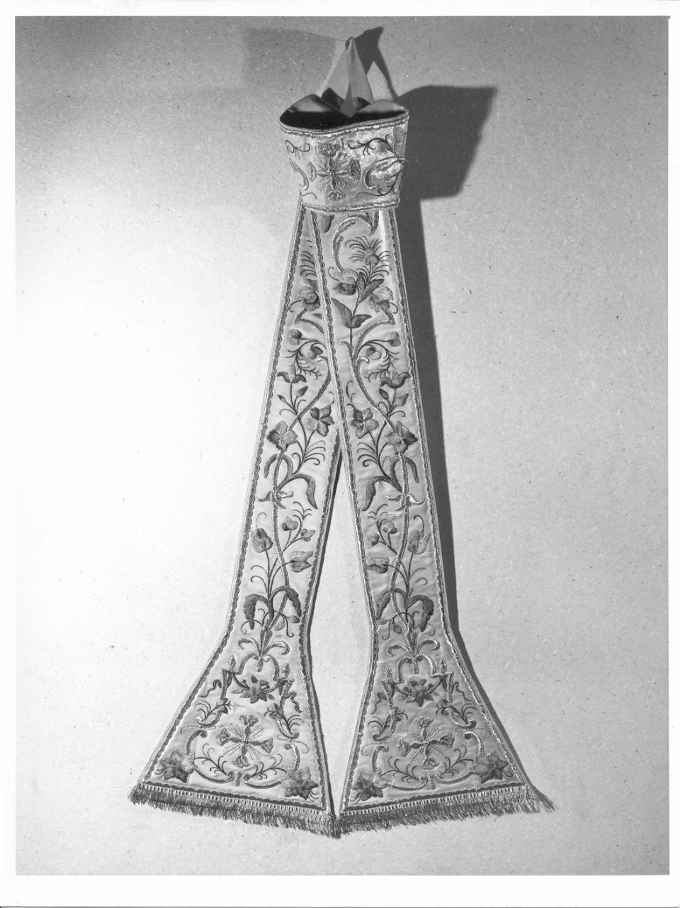 stola, opera isolata - manifattura italiana (sec. XIX)