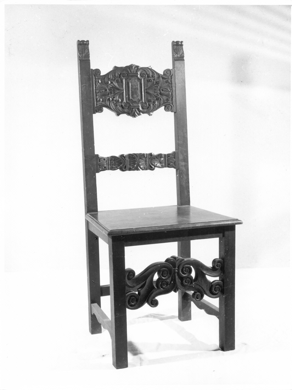 sedia, serie - ambito lombardo (metà sec. XVIII)