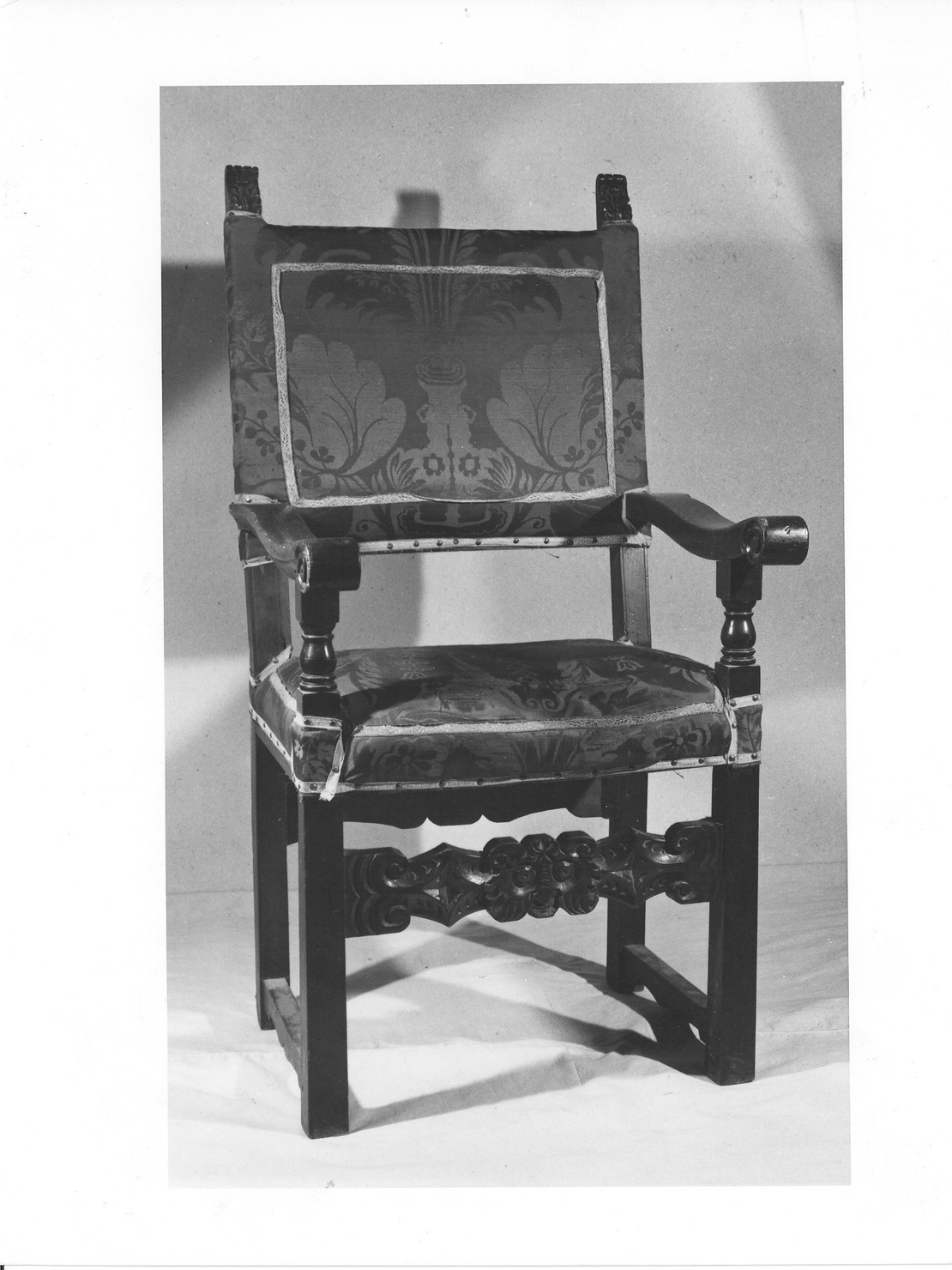 poltrona, opera isolata - ambito lombardo (sec. XVIII)