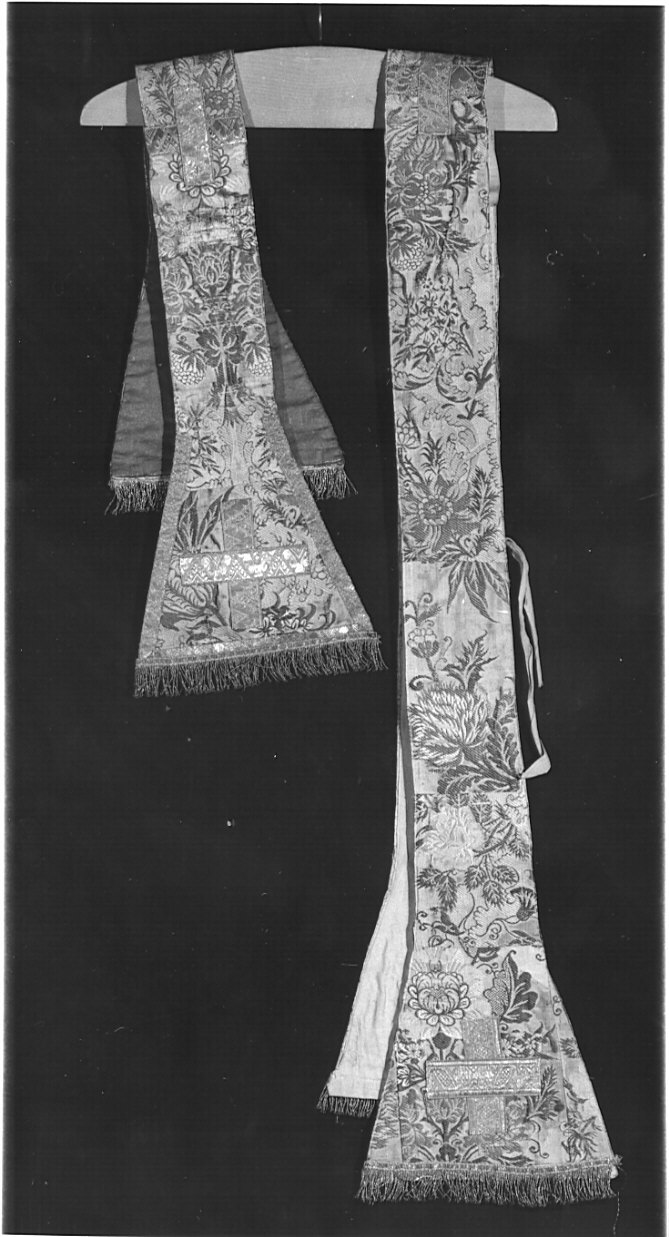 paramento liturgico, opera isolata - manifattura italiana (secondo quarto sec. XVIII)