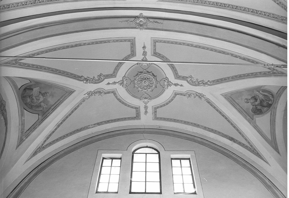 San Luca Evangelista/ San Marco Evangelista/ motivi decorativi (dipinto, elemento d'insieme) di Tagliaferri Luigi (sec. XX)